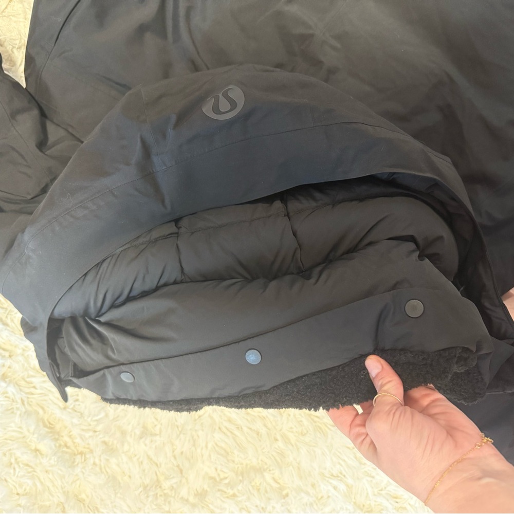 Lululemon Athletica Black Parka - Picture 7 of 8